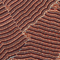 Aboriginal Artwork by Florence Nungarrayi Tex, Lappi Lappi Jukurrpa, 122x61cm