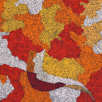 Aboriginal Artwork by Francis Marshall, Wanampi Tjukurrpa (Snake Dreaming), 180x80cm
