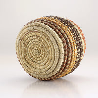 Aboriginal Artwork by Galinuŋ #1 Wunuŋmurra, Bathi (woven basket)