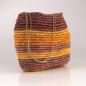 Aboriginal Artwork by Gawiŋu Dalparri, Bathi (woven basket) - ART ARK®
