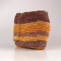 Aboriginal Artwork by Gawiŋu Dalparri, Bathi (woven basket)