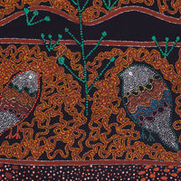 Aboriginal Art by Geraldine Napangardi Granites, Ngalyipi Jukurrpa (Snake Vine Dreaming) - Purturlu, 91x76cm - ART ARK®