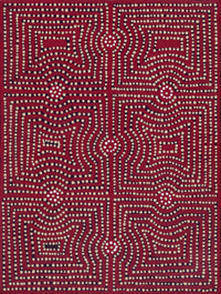 Aboriginal Artwork by Gloria Napangardi Gill, Lukarrara Jukurrpa, 61x46cm