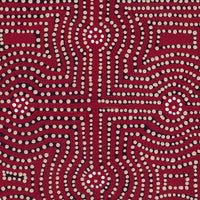 Aboriginal Artwork by Gloria Napangardi Gill, Lukarrara Jukurrpa, 61x46cm