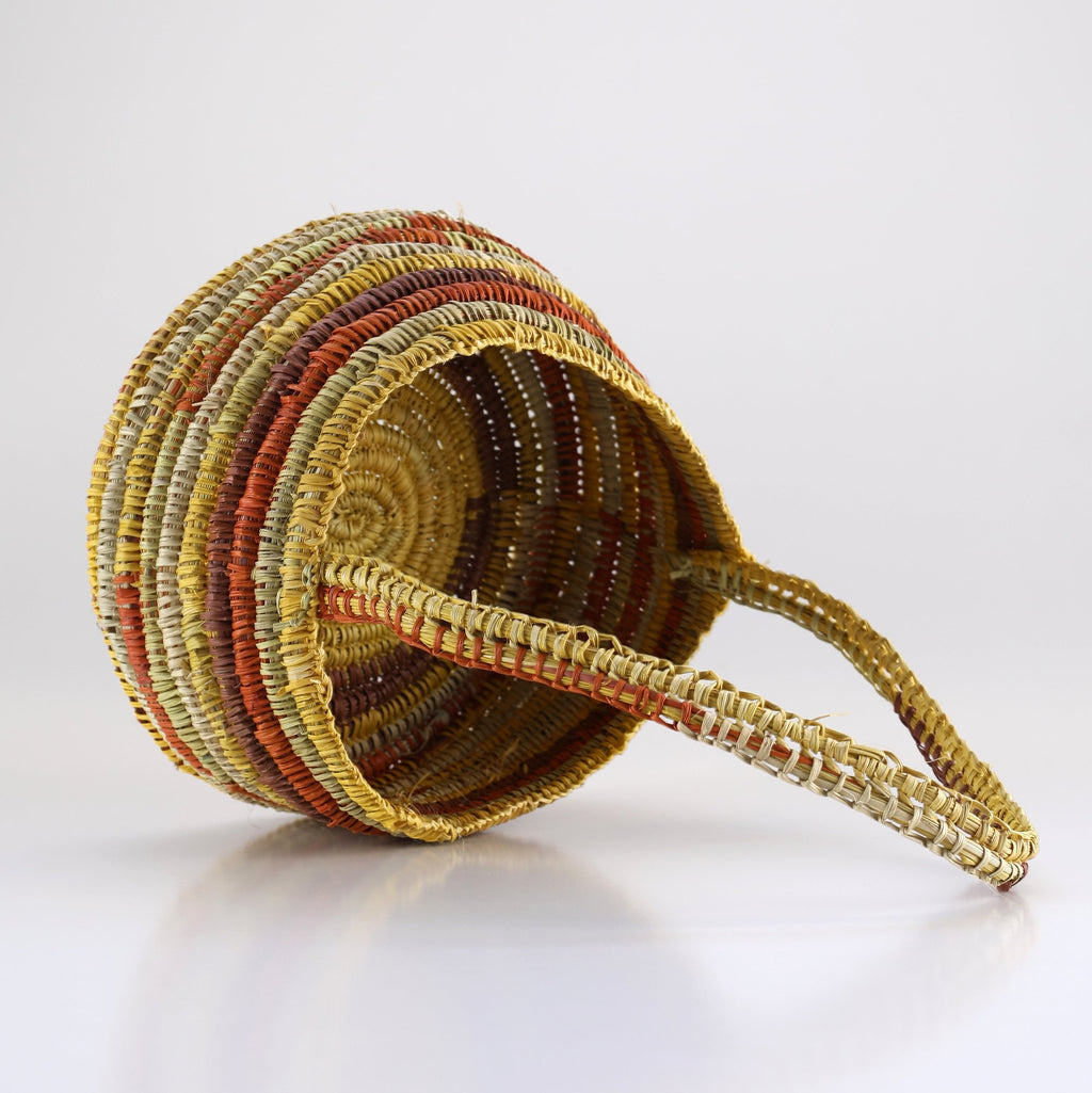 Aboriginal Artwork by Gumirrmirr Garrawurra, Bathi (woven basket)