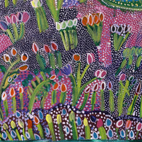 Aboriginal Artwork by Gwenneth Blitner, Walmadja, 60x45cm