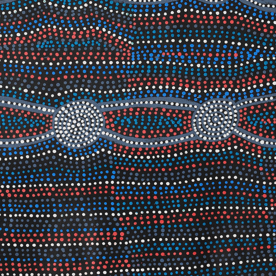 Aboriginal Artwork by Helen Nungarrayi Reed, Mina Mina Dreaming, 61x61cm