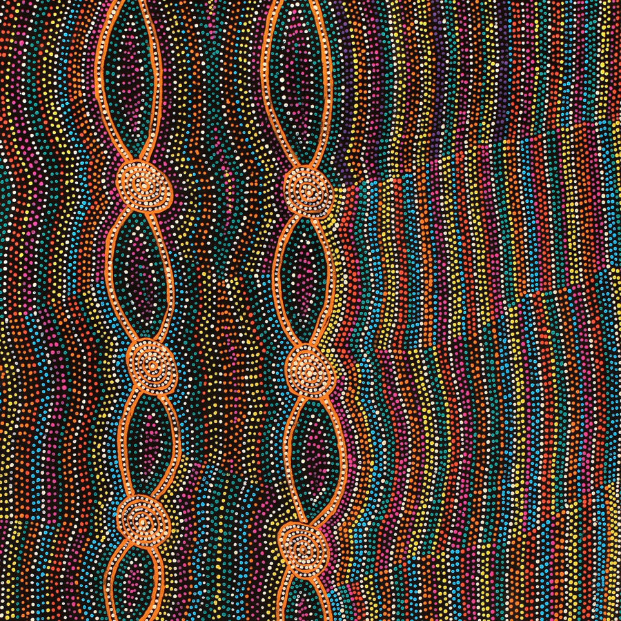 Reed Array Helen Nungarrayi Reed - Aboriginal Art | 107x91cm | 507 - ART ARK®