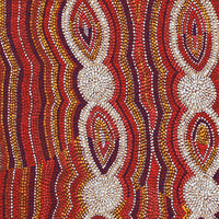 Aboriginal Artwork by Helen Nungarrayi Reed, Mina Mina Dreaming - Ngalyipi, 76x61cm