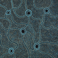 Aboriginal Artwork by Janet Lane, Kungkarangkalpa (Seven Sisters Story), 91x91cm