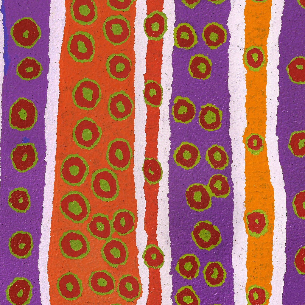 Aboriginal Art by Jennifer Forbes, Kungkarangkalpa (Seven Sisters Story), 122x61cm - ART ARK®