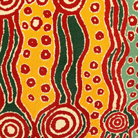 Aboriginal Artwork by Jennifer Forbes, Kungkarangkalpa (Seven Sisters Story), 91x61cm
