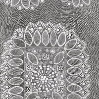 Aboriginal Artwork by Jocelyn Napanangka Frank, Lukarrara Jukurrpa, 91x46cm