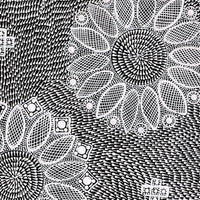 Aboriginal Artwork by Jocelyn Napanangka Frank, Lukarrara Jukurrpa (Desert Fringe-rush Seed Dreaming), 61x61cm