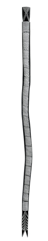 Aboriginal Artwork by Joy Garlbin, Djomi Sculpture