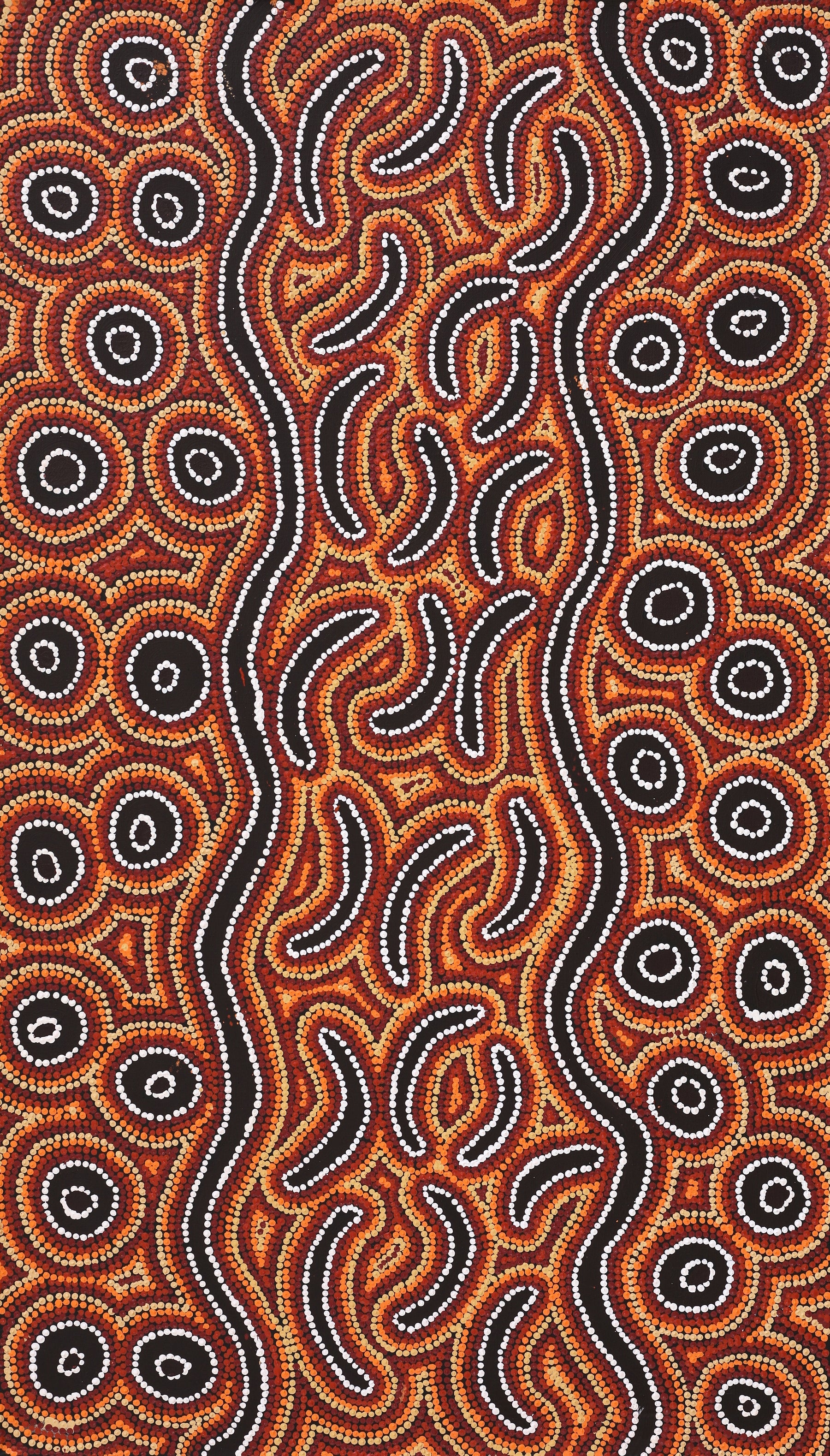 Joy Napangardi Michaels - Aboriginal Art | 107x61cm | 2914 - ART ARK®