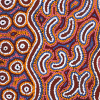 Aboriginal Artwork by Joy Napangardi Michaels, Lappi Lappi Jukurrpa, 61x46cm