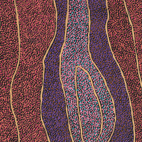 Aboriginal Artwork by Judy Miller, Ninuku Tjukurpa, 152x91cm