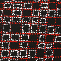 Aboriginal Artwork by Julie Nangala Robertson, Mina Mina Jukurrpa (Mina Mina Dreaming) - Ngalyipi, 30x30cm