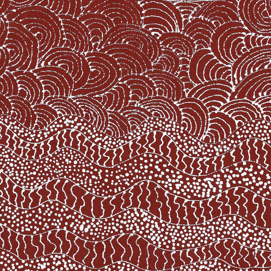 Aboriginal Artwork by Julie Napaljarri Dempsey, Pikilyi Jukurrpa (Vaughan Springs Dreaming), 61x30cm