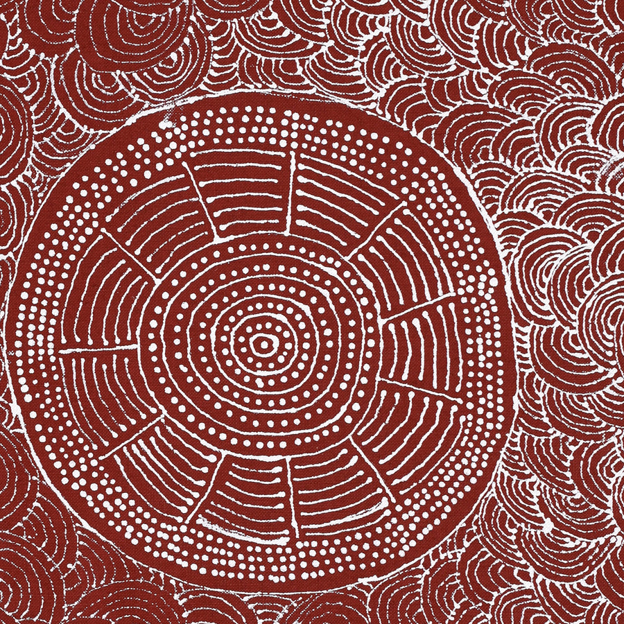 Aboriginal Artwork by Julie Napaljarri Dempsey, Pikilyi Jukurrpa (Vaughan Springs Dreaming), 61x30cm