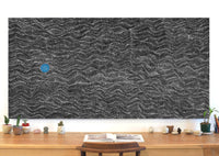 Aboriginal Artwork by Justinna Napaljarri Sims, Yanjirlpirri or Napaljarri-Warnu Jukurrpa (Star or Seven Sisters Dreaming), 183x91cm