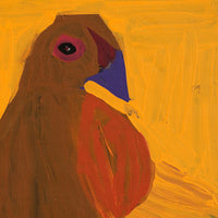 Aboriginal Artwork by Karen Napaljarri Barnes, Bird, 61x46cm