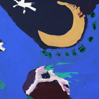 Aboriginal Artwork by Karen Napaljarri Barnes, Ngatijirri Jukurrpa - Budgerigar Dreaming, 240x107cm