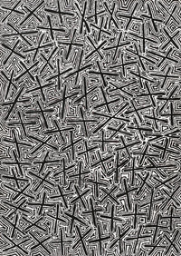 Aboriginal Artwork by Kenneth Jungarrayi Martin, Ngatijirri Jukurrpa (Budgerigar Dreaming), 107x76cm