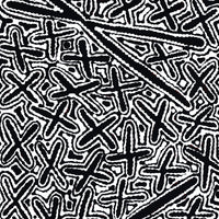 Aboriginal Artwork by Kenneth Jungarrayi Martin, Ngatijirri Jukurrpa (Budgerigar Dreaming), 122x30cm