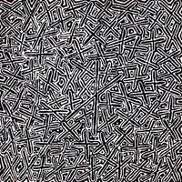 Aboriginal Artwork by Kenneth Jungarrayi Martin, Ngatijirri Jukurrpa (Budgerigar Dreaming), 61x61cm