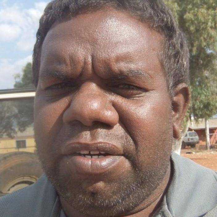 Aboriginal Artwork by Kenneth Jungarrayi Martin, Ngatijirri Jukurrpa (Budgerigar Dreaming), 91x46cm