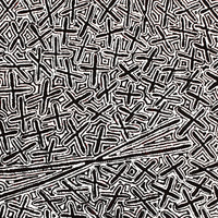 Aboriginal Artwork by Kenneth Jungarrayi Martin, Ngatijirri Jukurrpa (Budgerigar Dreaming), 91x91cm