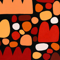 Aboriginal Artwork by Keturah Zimran, Puli Puli - Rocks, 122x71cm