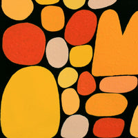 Aboriginal Artwork by Keturah Zimran, Puli Puli - Rocks, 70x70cm