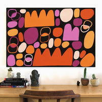 Aboriginal Artwork by Keturah Zimran, Puli Puli - Rocks, 90x60cm