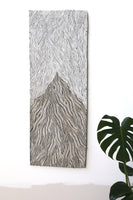 Aboriginal Art by Lamangirra #2 Gumana, Garrapara, 132x48cm Bark - ART ARK®