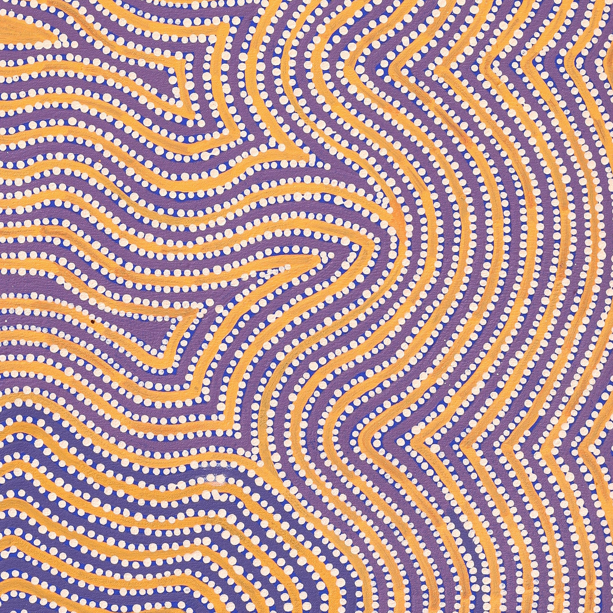 Aboriginal Art by Lisa Multa, Tali at Kungkayunti, 100x40cm - ART ARK®