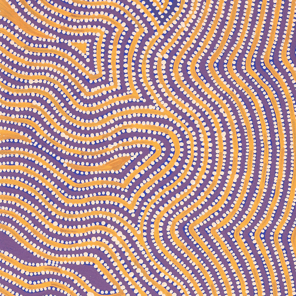 Aboriginal Art by Lisa Multa, Tali at Kungkayunti, 100x40cm - ART ARK®