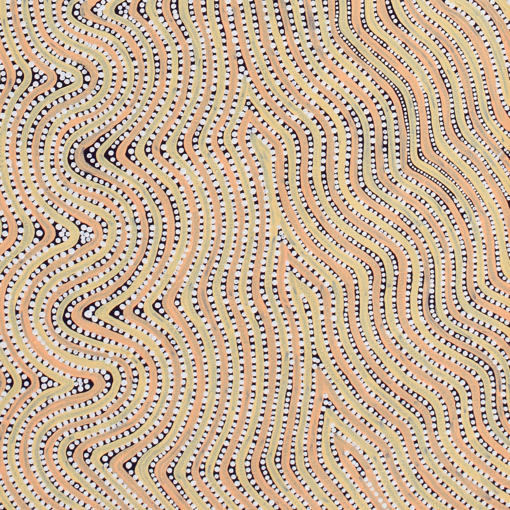 Aboriginal Artwork by Lisa Multa, Tali at Kungkayunti, 122x45cm - ART ARK®