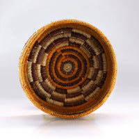 Aboriginal Artwork by Malkuwili Yunupiŋu, Bathi (woven basket)