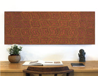 Aboriginal Artwork by Margaret Donegan, Kungkarangkalpa (Seven Sisters Story), 122x45cm