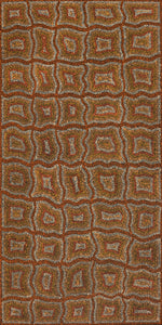 Aboriginal Art by Margaret Donegan, Kungkarangkalpa (Seven Sisters Story), 122x61cm - ART ARK®