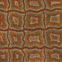 Aboriginal Artwork by Margaret Donegan, Kungkarangkalpa (Seven Sisters Story), 122x61cm