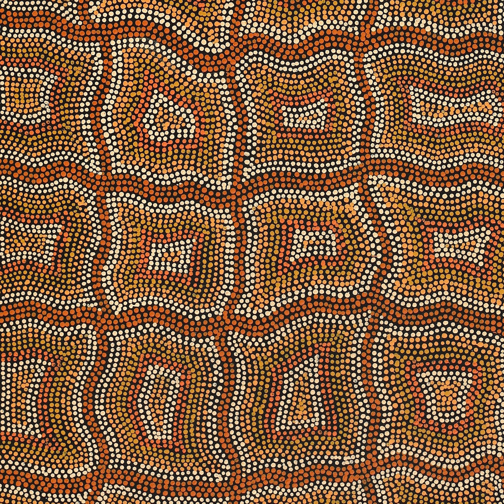 Aboriginal Artwork by Margaret Donegan, Kungkarangkalpa (Seven Sisters Story), 122x61cm
