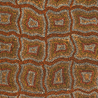Aboriginal Artwork by Margaret Donegan, Kungkarangkalpa (Seven Sisters Story), 122x61cm