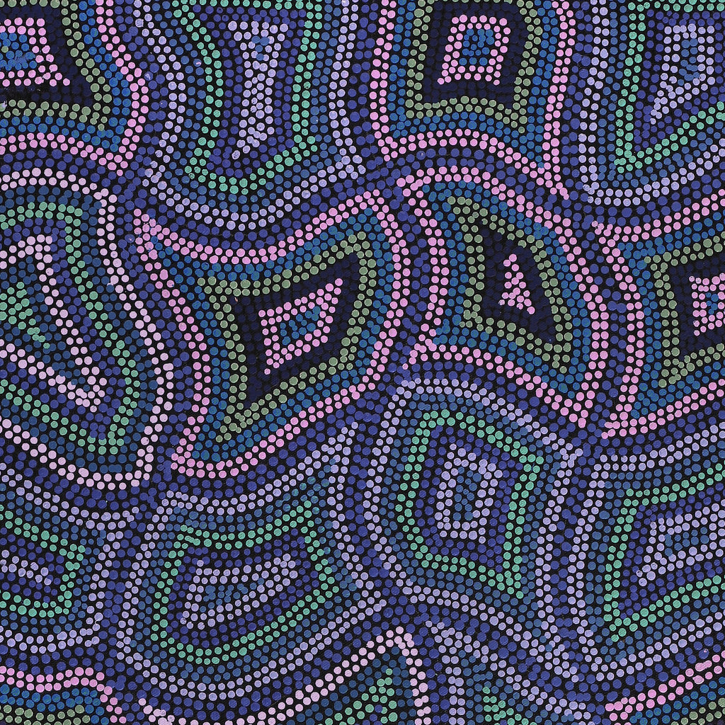 Aboriginal Artwork by Margaret Donegan, Kungkarangkalpa (Seven Sisters Story), 91x61cm