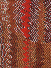 Aboriginal Artwork by Margaret Napangardi Lewis, Mina Mina Dreaming - Ngalyipi, 122x91cm