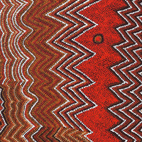 Aboriginal Artwork by Margaret Napangardi Lewis, Mina Mina Dreaming - Ngalyipi, 122x91cm