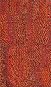 Aboriginal Artwork by Margaret Napangardi Lewis, Mina Mina Dreaming - Ngalyipi, 183x107cm - ART ARK®